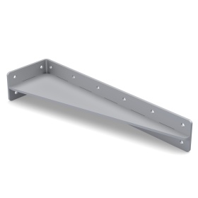 Сварной длинный уголок 330мм с ребром жесткости для алюминиевого профиля серии 30