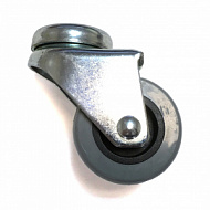 RSI93405002 | Колесо поворотное D50, отв. D10.4, серая резина