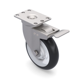 RSI-FHJ503 | Ролик поворотный с тормозом D125 FHJ-503