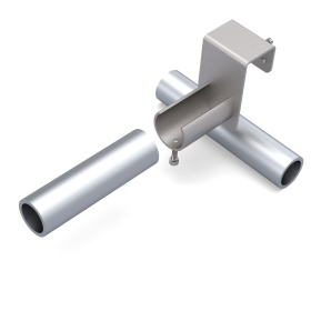 Модульный соединитель для труб с наружным диаметром 28 мм.