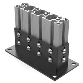 Опора фундаментная для профилей 45х180 мм