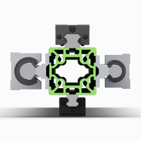 Профиль конструкционный, для направляющих, 60х60 мм, без покрытия