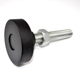 Резьбовая опора, ножка стальное основание 80 мм шпилька М20х140