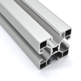 Конструкционный профиль 40х40, облегченный с пазом 8 мм