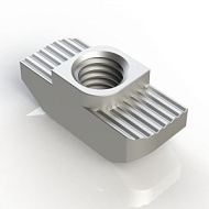 5011 SS-304 | Т-Гайка нержавеющая, Паз 8, М6, серия 40