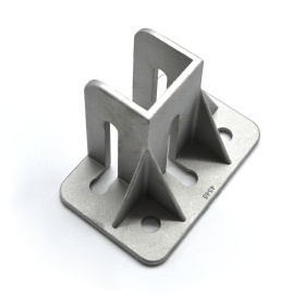 RSI-7206B | Фундаментная опора, алюминиевая, для профиля 45x45, крепление с краю изображение 7