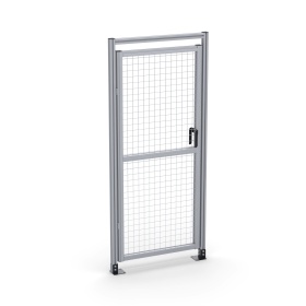 SG-45-1800-800-Door | Дверь 800x1800 для ограждения, серия 45 (Анодированная) изображение 2