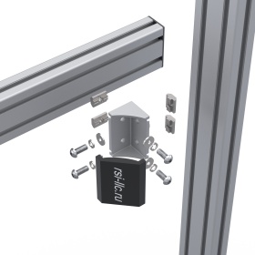 Крепление на жёсткую алюминиевую раму RSI.