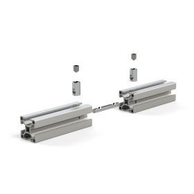 Схема крепления. Последовательное соединение (наращивание), 5773, Быстрый соединитель