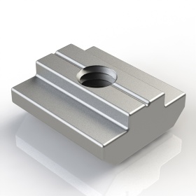Пазовый сухарь М8 из нержавейки, паз 8/10 для профиля серии 40/45/50