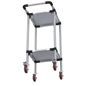 RSI-MST-400x400x900-2 | Стойка подкатная 400х400х900 2 полки изображение 6