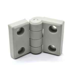 Шарнир серый пластиковая для конструкционных профилей 45х45, серая