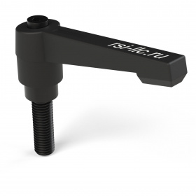 Металлическая ручка с фиксатором и шпилькой М12х40 мм