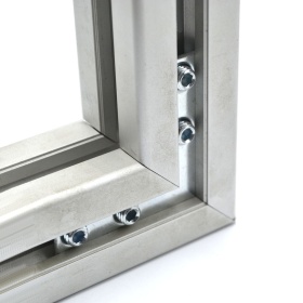 Внутренний угловой соединителя к профилям с пазом 10 мм