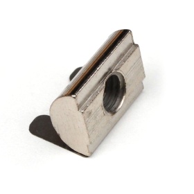 Пазовый сухарь с пружинкой М8 паз 8мм