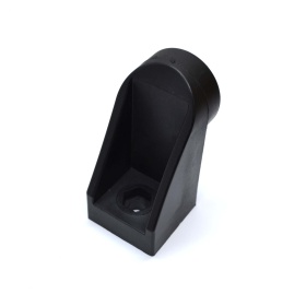 Концевой кроншейн для фиксации алюминиевой трубы к конструкционному профилю