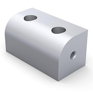 6128 | Угловая поворотная опора 40х80, универсальная