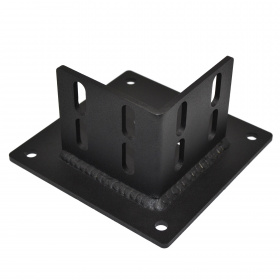 Крепление к полу или стене для алюминиевых профилей 80х80