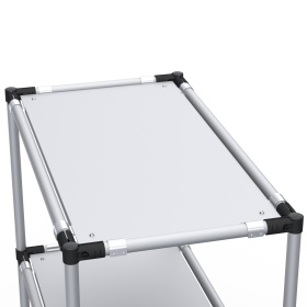 RSI-MST-900x500x1300-3 | Стойка подкатная 900х500х1300 3 полки изображение 5