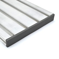 22,5180-CAP-GRAY | Торцевая заглушка к профилям 22,5х180 серая