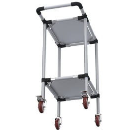 RSI-MST-500x400x900-2 | Стойка подкатная 500х400х900 2 полки изображение 3