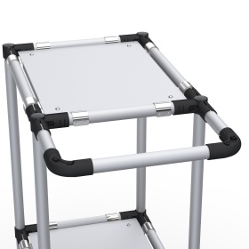 RSI-MST-500x400x900-2 | Стойка подкатная 500х400х900 2 полки изображение 5