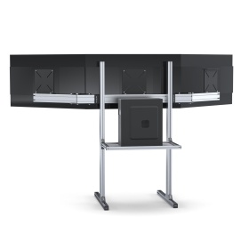 Полка для системного блока в конфигурации под трипл‑скрин