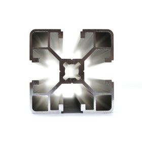 Профиль конструкционный, анодированный, облегченный. Ширина паза 8 мм