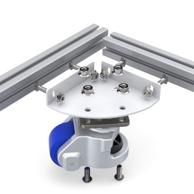 Адаптер RSI-150-GD в комплекте с крепежом для установки на алюминиевый профиль