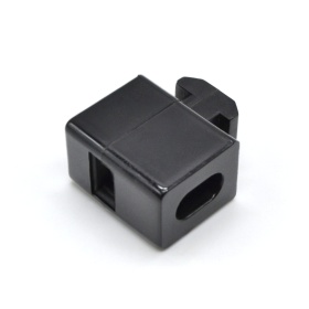 Клипса винтовая черная в паз 10 мм 3142/3084 black