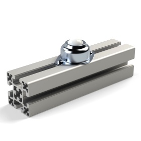 Пример использования опорного блока с шариком D25 мм