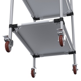 RSI-MST-800x500x1300-3 | Стойка подкатная 800х500х1300 3 полки изображение 5