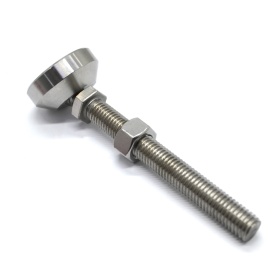 Наклонная опора-ножка, артикул 7742, изготовлена из нержавеющей стали