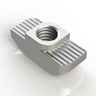 5010 SS-304 | Т-Гайка нержавеющая, Паз 8, М5, серия 40