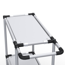 RSI-MST-800x400x900-2 | Стойка подкатная 800х400х900 2 полки изображение 5