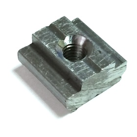 Сухарь алюминиевый М6 для конструкционных профилей с пазом 10 мм