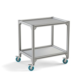 RSI-1008-600х800х850-2 | Стойка подкатная 600х800х850 2 полки