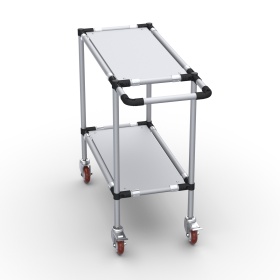 RSI-MST-800x400x900-2 | Стойка подкатная 800х400х900 2 полки изображение 6