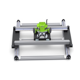 Сборка RSI-21002-2: монтаж рамы и направляющих перед установкой прижимов и приводных узлов.