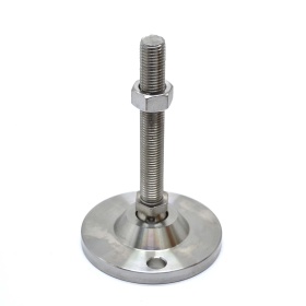 7790 | Опора нержавеющая наклонная, шпилька М16х120, Основание 100мм изображение 3