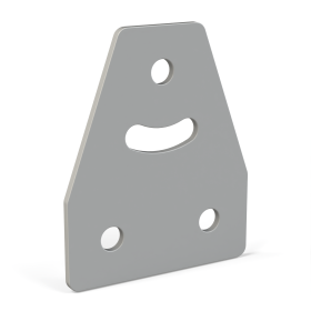 Стальная соединительная пластина с регулировкой угла наклона для профилей серии 25