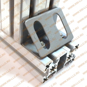 Крепление профилей 100х100 и 50100, соединителем 8503s