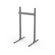 RSI-1S-SCR-4040-S8-A | Сингл скрин для симрейсинга (серия 40 паз 8 мм) Анодированный