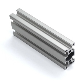 OB-2040-L | Профиль 20х40 мм. Паз 6 мм (Анодированный) изображение 2