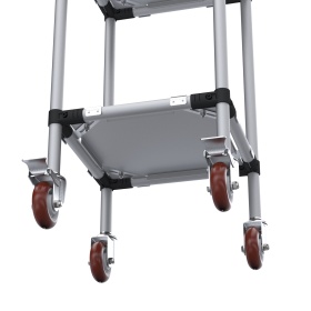 RSI-MST-400x400x1300-3 | Стойка подкатная 400х400х1300 3 полки изображение 6