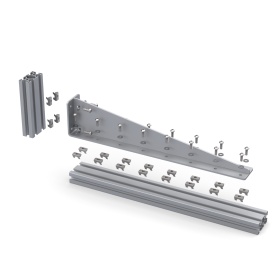 Стальной сварной уголок 450 мм схема крепления на сухари паз 8 с пружиной