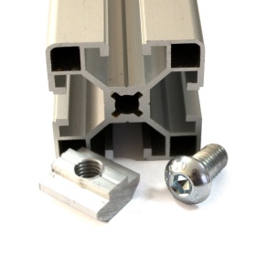 5071AL | Сухарь пазовый алюминиевый, паз 8, М8, серия 40 изображение 3