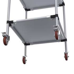 RSI-MST-700x600x900-2 | Стойка подкатная 700х600х900 2 полки изображение 2