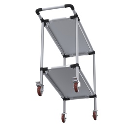 RSI-MST-900x400x900-2 | Стойка подкатная 900х400х900 2 полки изображение 5