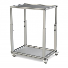 Передвижной стол 700х500 мм с регулируемой по высоте рабочей поверхностью